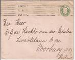 Postwaarde stuk tijd Koning Edward VII naar Nederland, Postzegels en Munten, Ophalen of Verzenden, Gestempeld