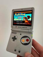 Gameboy Advance SP IPSv5 zeer compleet, Spelcomputers en Games, Spelcomputers | Nintendo Game Boy, Ophalen of Verzenden, Refurbished