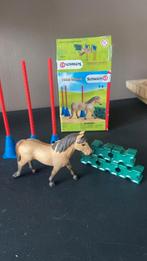 Schleich springset met paard, Ophalen of Verzenden, Zo goed als nieuw