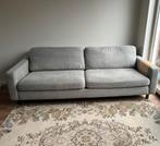 Grijze Bank (evt met hocker en stoel) - Woonsquare, Huis en Inrichting, Ophalen, Gebruikt, 100 tot 125 cm, Klassiek