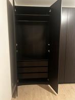 IKEA PAX kast zwart/bruin, Huis en Inrichting, Ophalen, Gebruikt