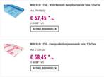 dampremmende + dampremmende foliefolie (Restant) Gratis., Doe-het-zelf en Verbouw, Ophalen, Nieuw, 10 tot 15 m², Folie