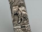 Parasol handle repoussé, Antiek en Kunst, Ophalen of Verzenden