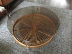 Jaren 70 salontafel, Ophalen, Gebruikt, Rond, Minder dan 50 cm