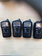 Kenwood Portofoons - Set van 4, Telecommunicatie, Portofoons en Walkie-talkies, Minder dan 2 km, Gebruikt, Ophalen of Verzenden