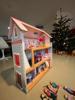 Kidkraft Houten Poppenhuis Compleet, Ophalen, Zo goed als nieuw, Poppenhuis