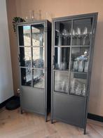 Vitrine kasten metaal Castello - p.p.st., Huis en Inrichting, Kasten | Vitrinekasten, Ophalen, 50 tot 100 cm, Metaal, 150 tot 200 cm
