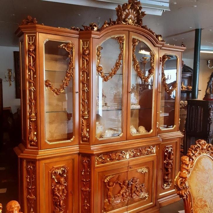 EXCLUSIVE  BAROK  EETKAMERS  UIT  ITALIE  [ BAZZI ]  NIEUWE, Antiek en Kunst, Antiek | Meubels | Tafels, Ophalen