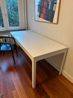Eettafel uitschuifbaar wit 120-180 EKEDALEN Ikea, Huis en Inrichting, Ophalen, 100 tot 150 cm, 50 tot 100 cm, Zo goed als nieuw