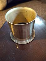 Messing sigaretten koker Vintage Stijl, Ophalen of Verzenden, Gebruikt