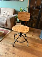Ikea Draai Bureastoel hout, Huis en Inrichting, Stoelen, Ophalen, Gebruikt, Bruin, Eén