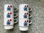 6 Mepal Rosti Douwe Egberts kopjes, Overige materialen, Nieuw, Ophalen of Verzenden, Overige stijlen