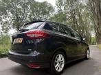 Ford C-Max 1.0 Trend AIRCO|NAVI|HOGE INSTAP, Auto's, Ford, Voorwielaandrijving, 125 pk, Euro 6, Zwart