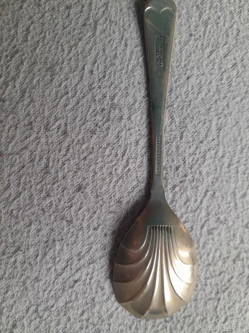 Verzilverde Suikerlepel - Made in England, Antiek en Kunst, Antiek | Bestek, Ophalen of Verzenden