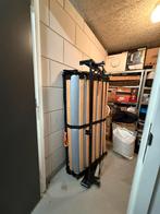 Opklapbed / slaapbank, Huis en Inrichting, Slaapkamer | Slaapbanken, Ophalen, Tweepersoons, 140 cm, Zo goed als nieuw