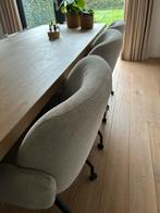 Eiken Houten Vloer massief 17 cm breed - Los te leggen, Ophalen, Gebruikt, Vloerdelen of -planken, 10 m² of meer