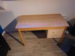 Leuk retro bureau met 2 laden, Ophalen of Verzenden, Zo goed als nieuw