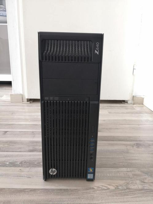 HP Z640 Xeon Workstation PC, Computers en Software, Desktop Pc's, Gebruikt, HDD, 32 GB, Ophalen