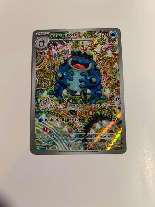 Seismitoad 105/086 - Blackbolt, Hobby en Vrije tijd, Verzamelkaartspellen | Overige, Nieuw, Losse kaart, Ophalen
