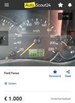 Ford Focus 1.6I 74KW 2004 Grijs, 1596 cc, 15 km/l, 4 cilinders, Origineel Nederlands