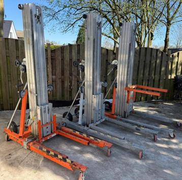 kanaallift, montagelift, materiaallift, lift, bouwlift beschikbaar voor biedingen