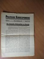 Politische Korrespondenz - Rost van Tonningen 1935, Ophalen of Verzenden