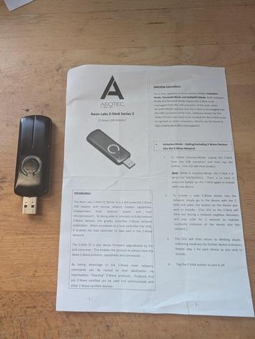 Aeon Labs Z-Stick Series 2 – USB Z-Wave Controller beschikbaar voor biedingen
