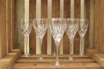 6 stuks wijnglazen op voet 46325, Ophalen of Verzenden, Gebruikt, Glas, Overige stijlen