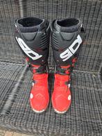 Sidi Crossfire 3 maat 40 rood zwart Motorlaarzen, Ophalen of Verzenden, Tweedehands, Laarzen