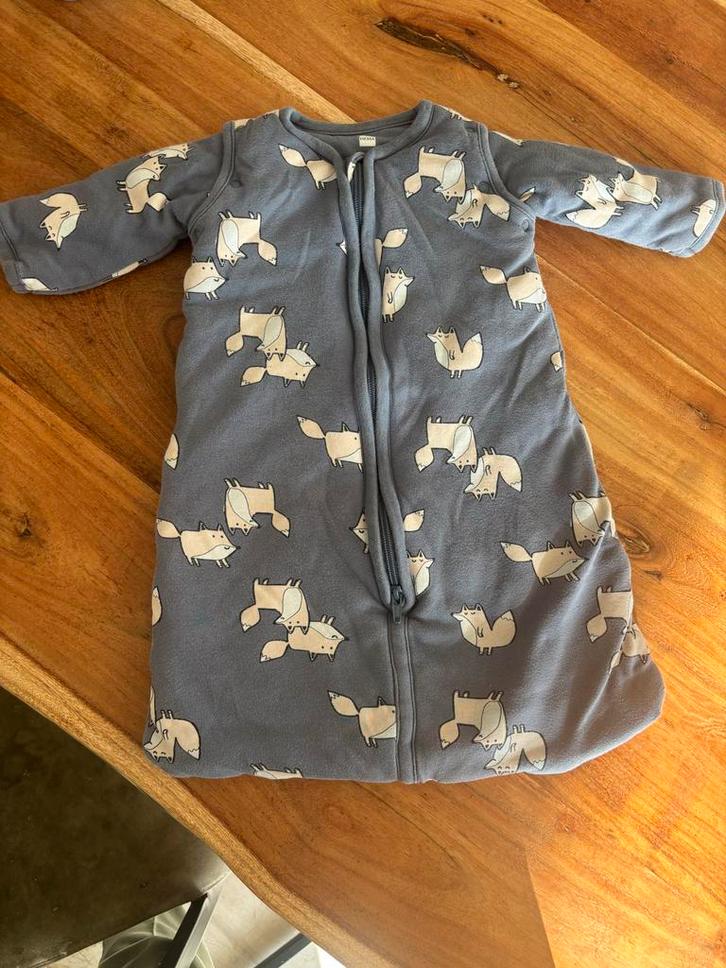 Babyslaapzak 50/62 - 3 Tog - Vosjes, Kinderen en Baby's, Dekens, Slaapzakjes en Inbakerproducten, Gebruikt, Slaapzak, Minder dan 70 cm