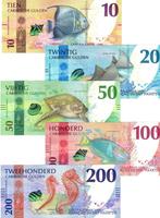 Curacao and Sint Maarten full set 2025 Unc 10-200 Gulden, Ophalen of Verzenden, Zuid-Amerika, Los biljet