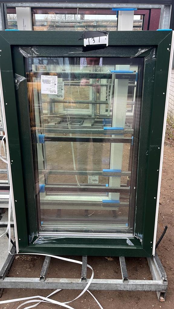 (131) Nieuw kunststof raamkozijn draai kiep incl glas, Doe-het-zelf en Verbouw, Kozijnen en Schuifpuien, Nieuw, Raamkozijn, Kunststof