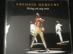 Freddie Mercury, Living on my own cd-single jewelcase, 1 single, Ophalen of Verzenden, Zo goed als nieuw, Rock en Metal