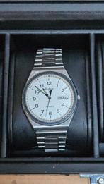 Vintage Pulsar by Seiko (1985) quartzhorloge, Gebruikt, Staal, Polshorloge, Ophalen of Verzenden