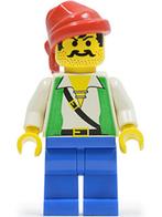 LEGO Minifig Poppetje Pirates pi052, Ophalen of Verzenden, Zo goed als nieuw, Lego