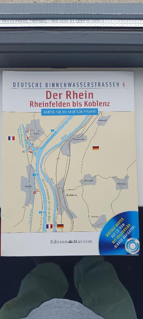 Duitse Binnenwater vaarkaartenboek 6&7 met CD's, Ophalen of Verzenden, Nieuw, Motorboot of Zeilboot, Overige typen