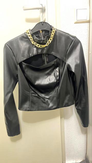 Leren blazer maat S beschikbaar voor biedingen