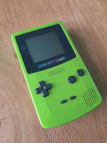 Gameboy Color Green/Groen in nette staat! beschikbaar voor biedingen