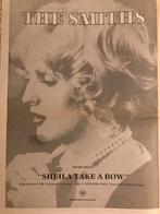 THE SMITHS Sheila Take A Bow release A3 advertentie, Ophalen of Verzenden