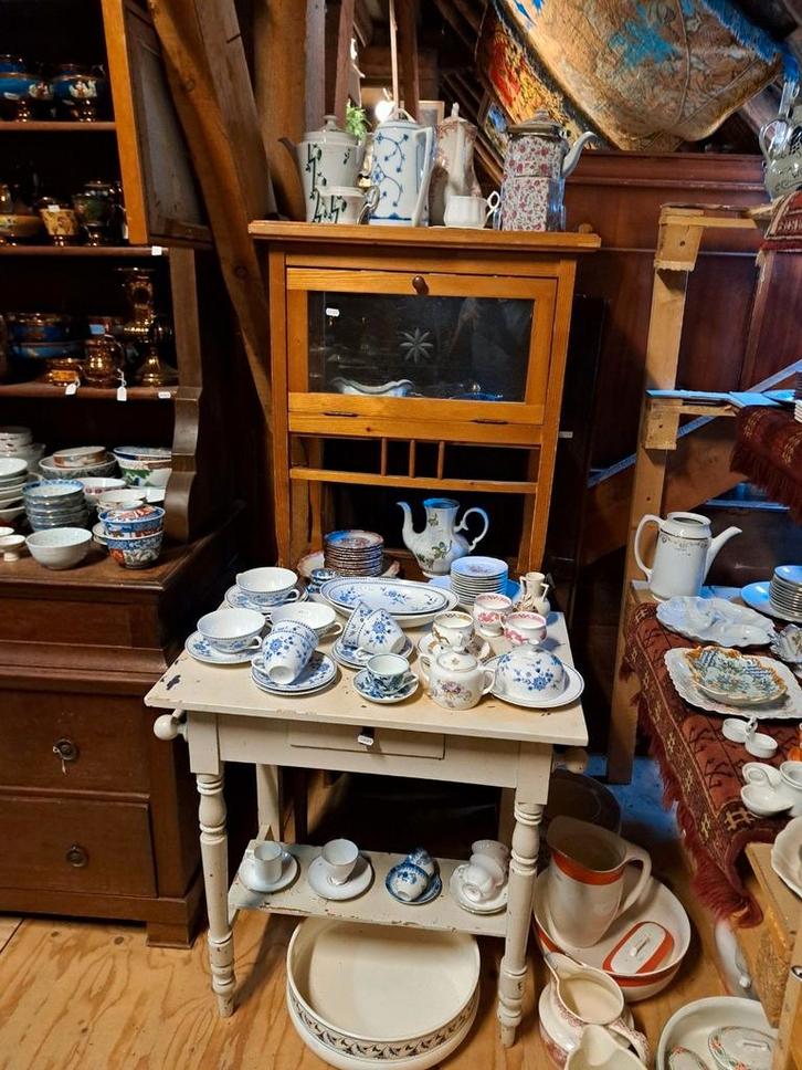 Theekastje, Huis en Inrichting, Kasten | Vitrinekasten, Minder dan 100 cm, 50 tot 100 cm, 25 tot 50 cm, Ophalen of Verzenden