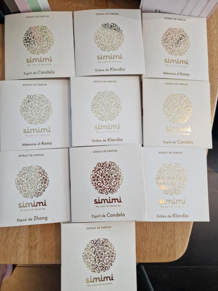 Simimi Parfum Proefmonsters Set, Sieraden, Tassen en Uiterlijk, Uiterlijk | Parfum, Nieuw, Verzenden