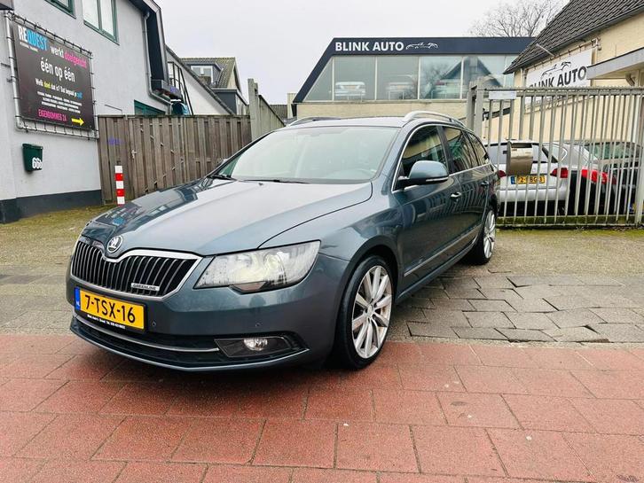 Skoda Superb Combi 1.6 TDI Ambition Business LED/Navi, Auto's, Skoda, Bedrijf, Te koop, Superb, ABS, Airbags, Airconditioning