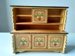 vintage houten kast poppenhuis, Verzamelen, Poppenhuizen en Toebehoren, Ophalen of Verzenden, Gebruikt, Poppenhuis