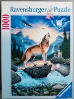 Ravensburger Puzzel - Wolf - 1000 stukjes, Hobby en Vrije tijd, Denksport en Puzzels, Ophalen of Verzenden, 500 t/m 1500 stukjes