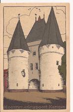 Kampen. Koornmarktspoort Litho 20er jaren Uitg. v. Kammen, Ophalen of Verzenden, 1920 tot 1940, Ongelopen, Overijssel