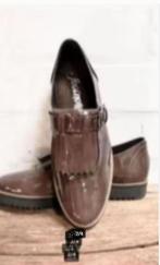 Footnotes - Mooie leren brogues maat 36,5H - Nieuw €170, Schoenen met lage hakken, Bruin, Nieuw, Ophalen of Verzenden