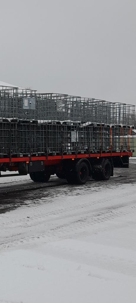Ibc kratten opslag, Tuin en Terras, Haardhout, Minder dan 3 m³, Ophalen