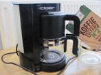 Cloer koffiezetapparaat, Afneembaar waterreservoir, Gebruikt, Koffiemachine, Gemalen koffie