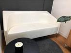 Artifort tweezits bank / sofa wit leder, Ophalen, 150 tot 200 cm, Tweepersoons, Zo goed als nieuw