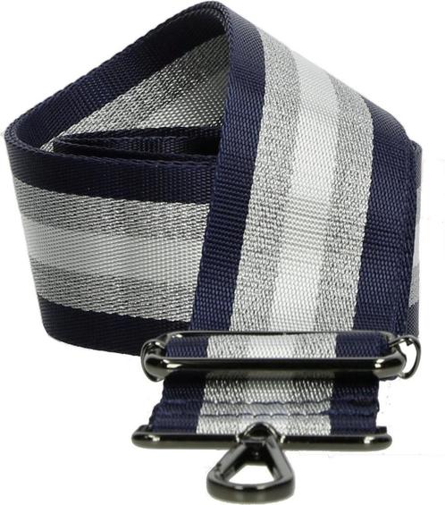 Bag strap - Festival tassenriem/band - blauw/grijs/glitter, Sieraden, Tassen en Uiterlijk, Tassen | Damestassen, Nieuw, Overige typen